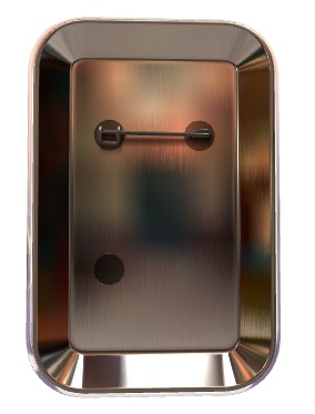 時雨ミト四角 缶バッジ 77×51mm