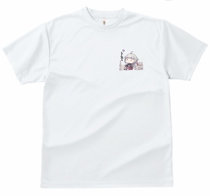 【リニューアル/ドライ素材+UV加工+新色】時雨ミトゆるふわ飲酒ゲーミングTシャツ