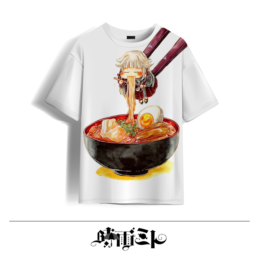 ラーメン大好き時雨さんTシャツ