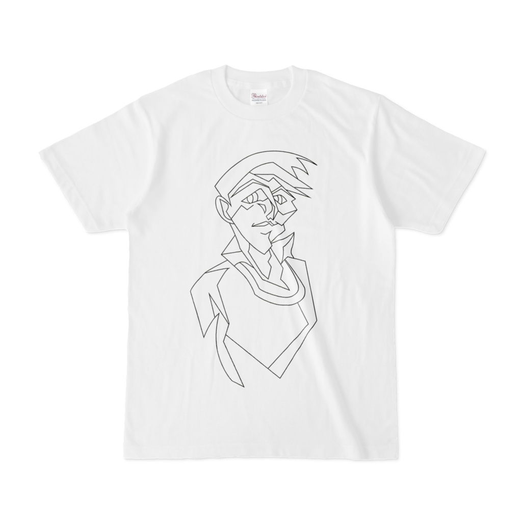 男線画Tシャツ改