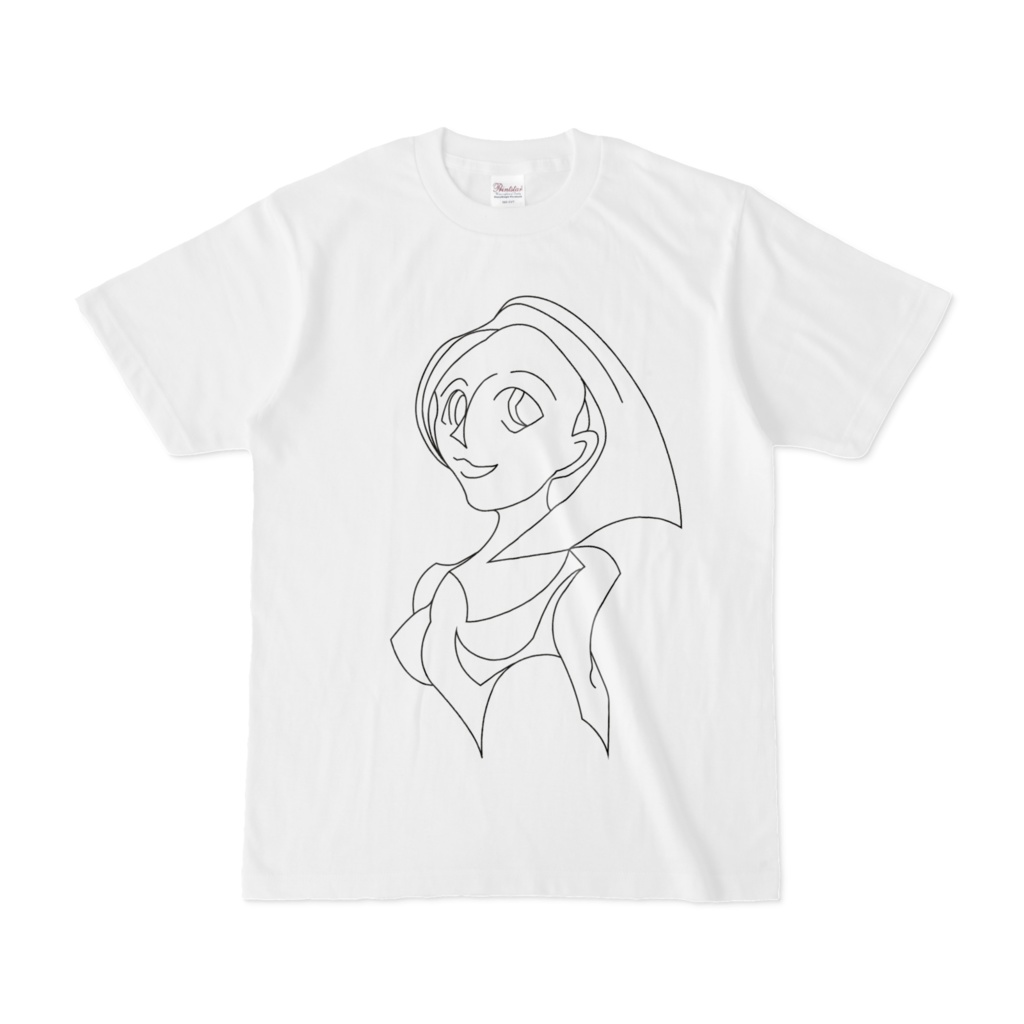 女線画Tシャツ改