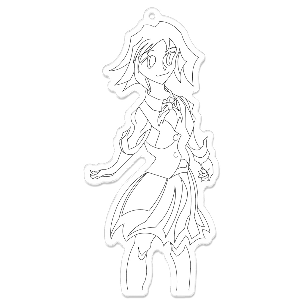 3月線画アクキー