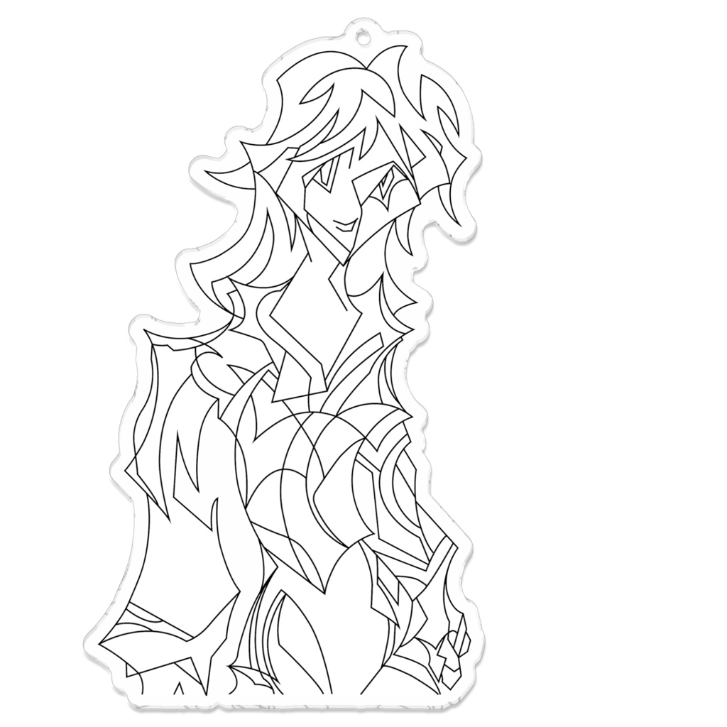 6月線画アクキー