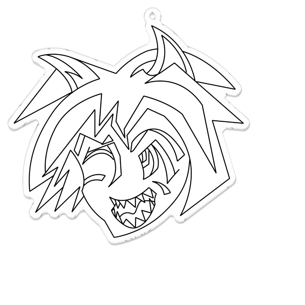 7月線画アクキー