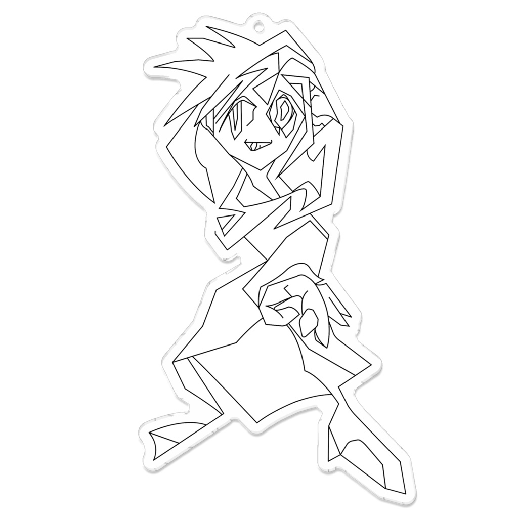 12月線画アクキー