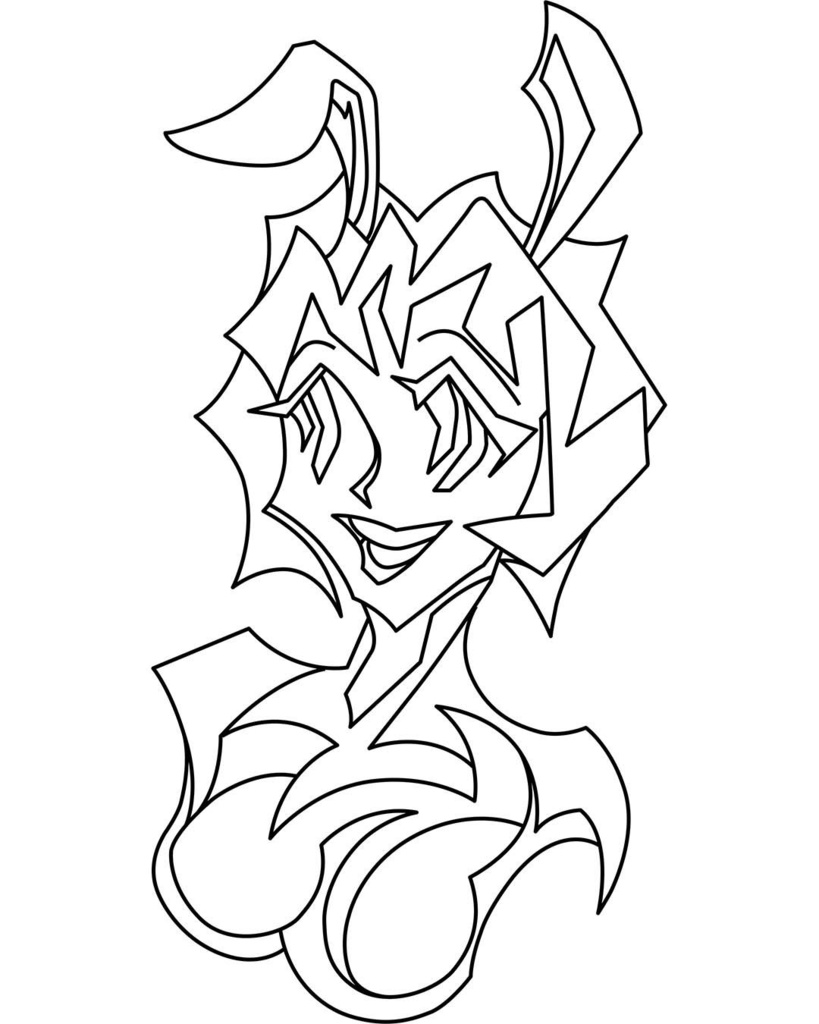 5月線画Tシャツ