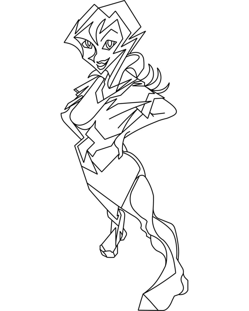 8月線画Tシャツ