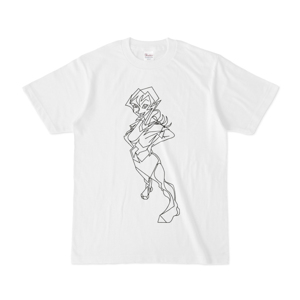 8月線画Tシャツ