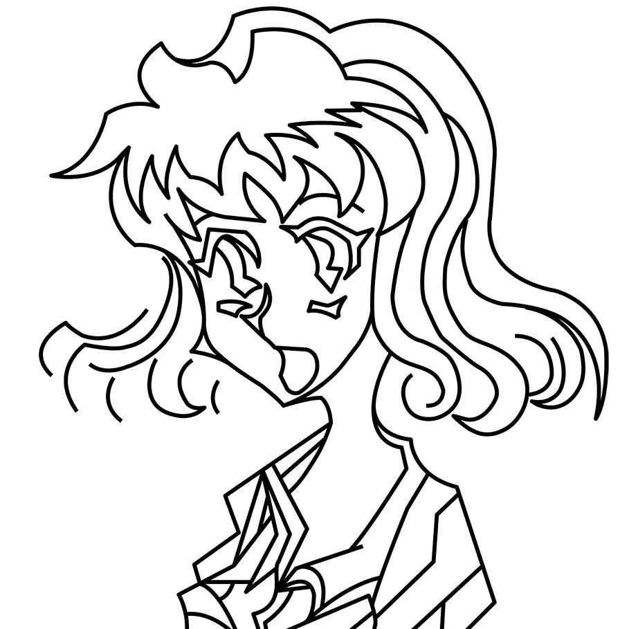 2月線画缶バッジ