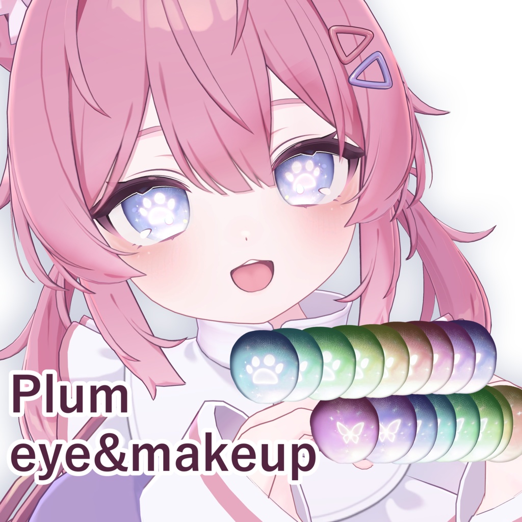Plum専用eyetexture&makeup🐾PuffEYE🦋