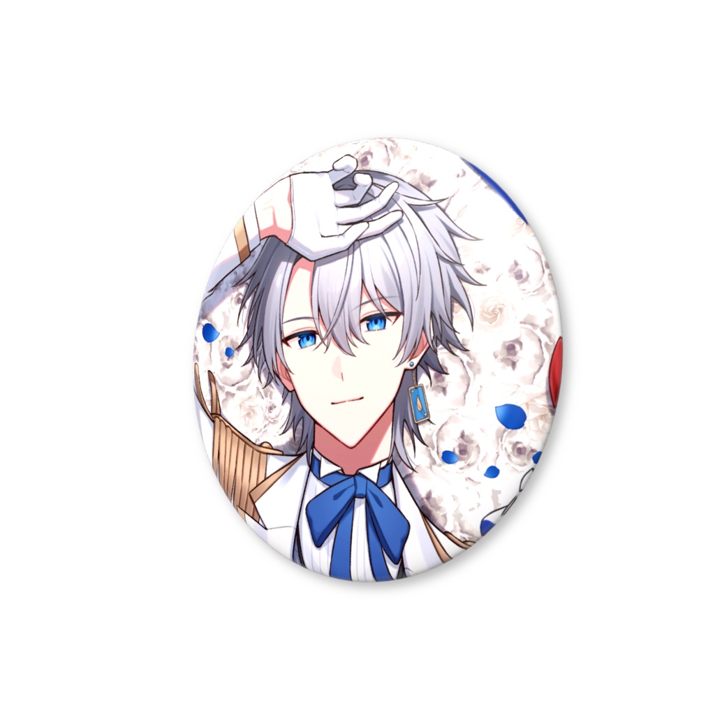 E-LAND 缶バッジ(白い雪のプリンセスはVer.)