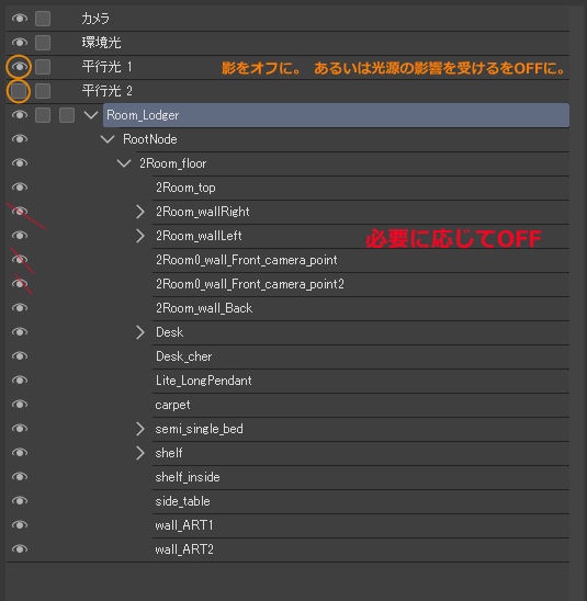 【3D背景素材】居候<いそうろう>の部屋(隠し覗き穴あり)