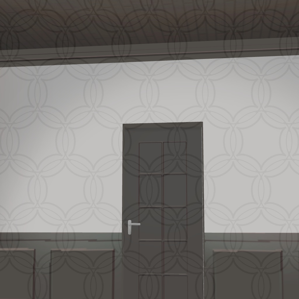 【3D背景素材】学園の寮部屋 〜洋館・背景素材〜