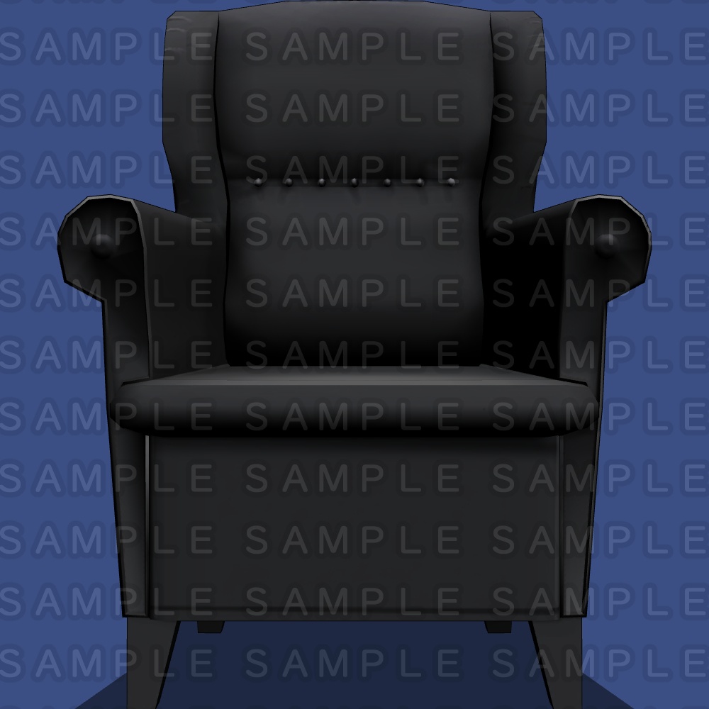 【3D背景素材】タウンエレガンスな部屋(別途・家具付き)