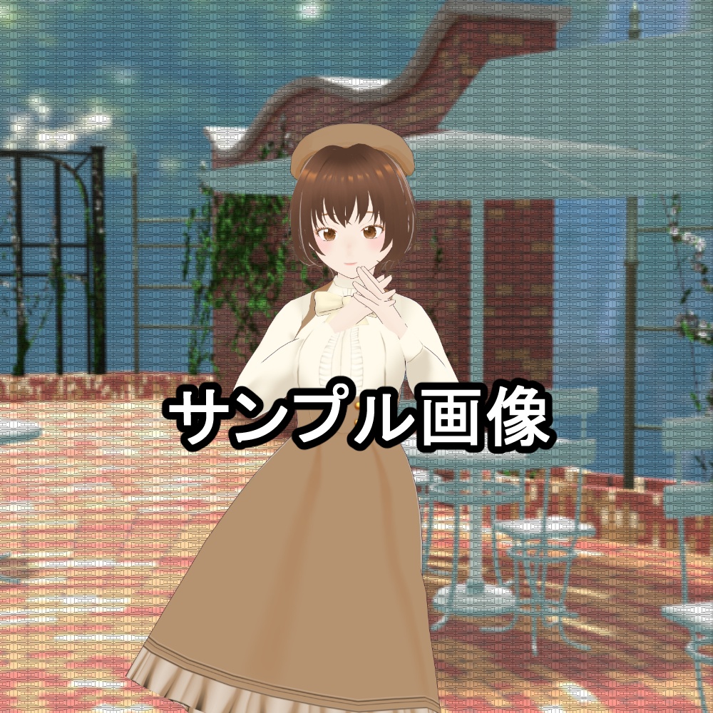 【360度VR背景素材】ガーデンホール