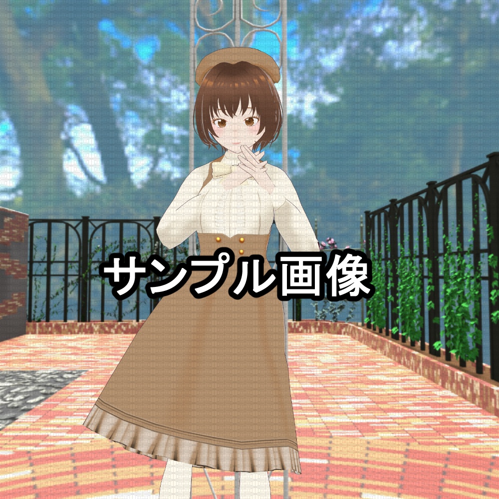 【360度VR背景素材】ガーデンホール