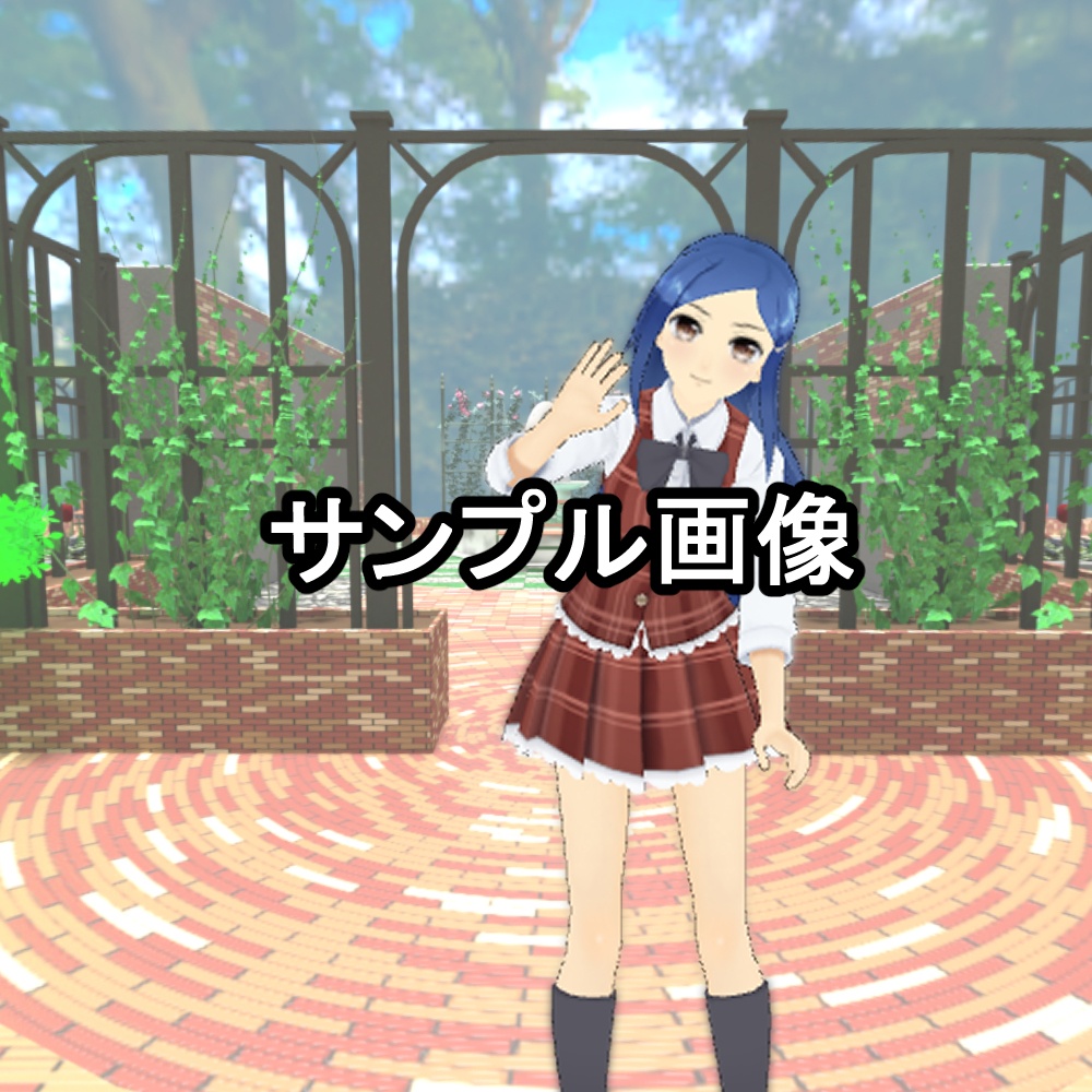 【360度VR背景素材】ガーデンホール