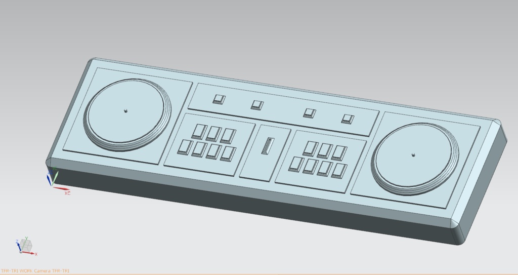 [NX8.0]1:1 BMS/IIDX DoublePlay Controller (Arcade Standard Dimension, without components)