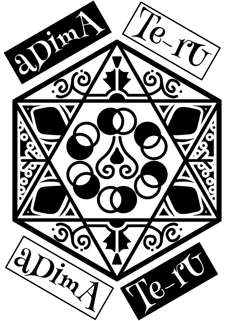 aDimATe-rU バッジ