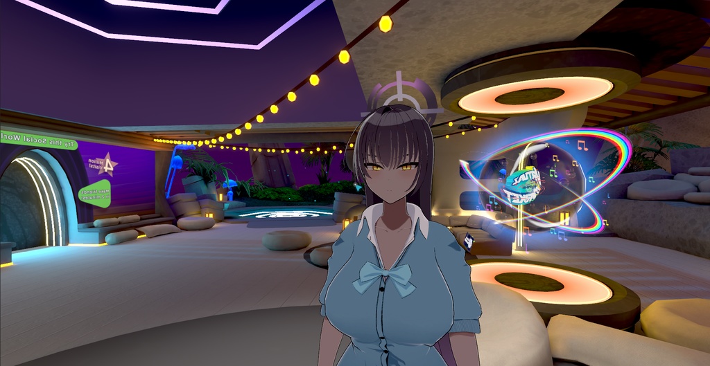 角楯カリン (女子高生) / Kakudate Karin (Schoolgirl) 3D VRC 角楯カリン (女子高生) / Kakudate Karin (Schoolgirl) 3D VRC