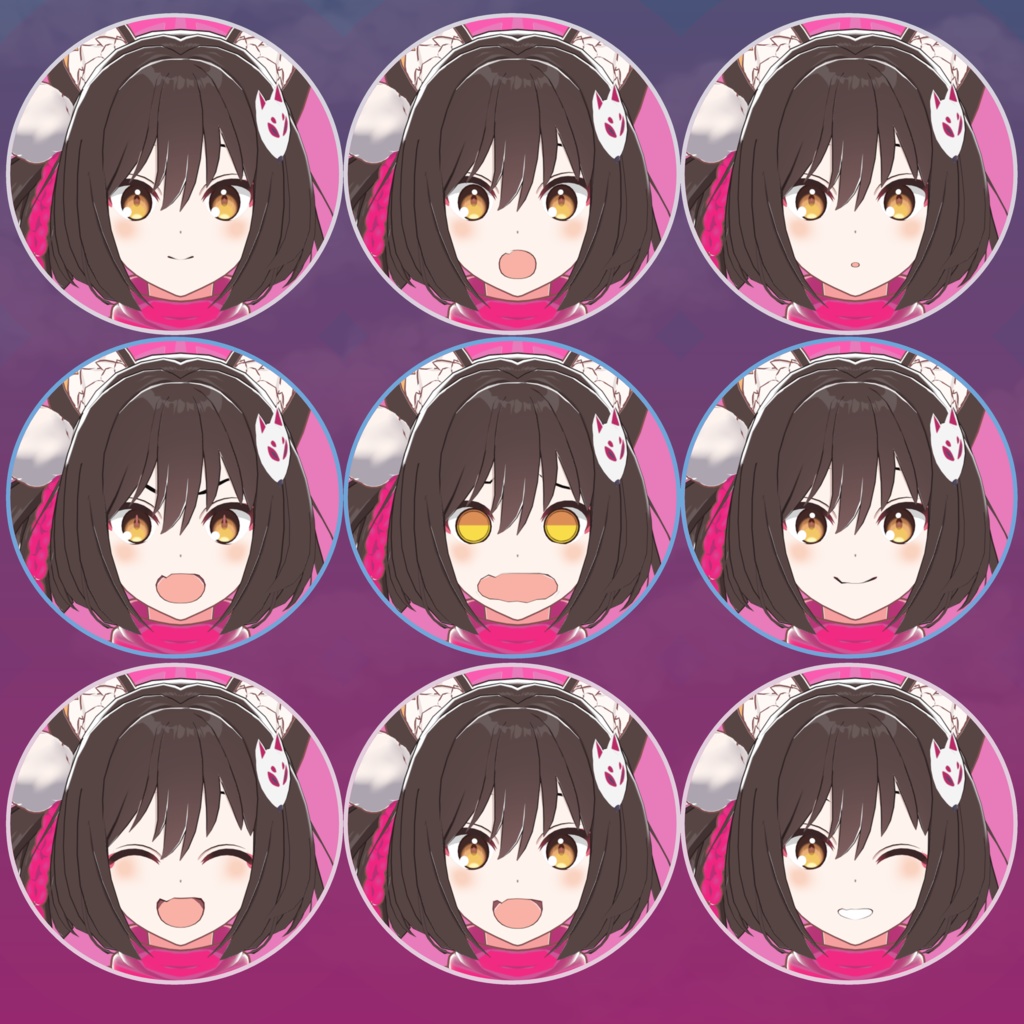 久田イズナ / Kuda Izuna 3D VRC