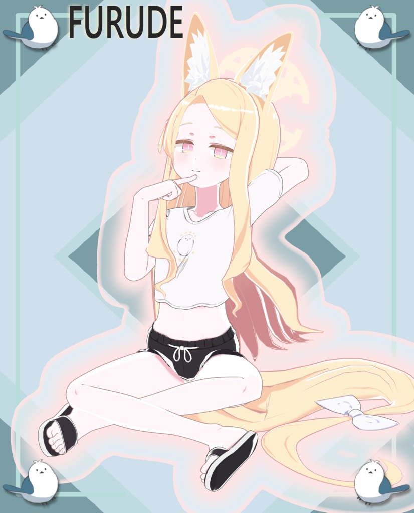 百合園セイア (ショーツ)/ Yurizono Seia (Shorts) 3D VRC