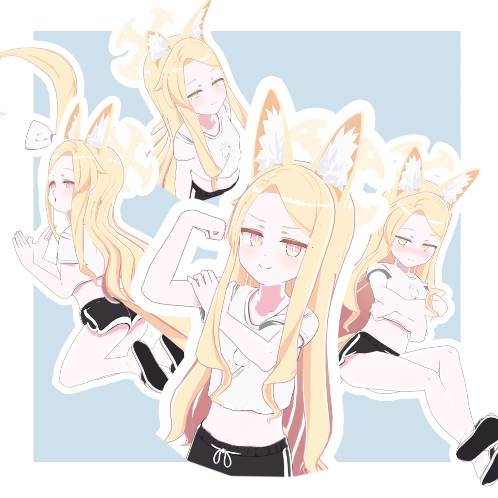 百合園セイア (ショーツ)/ Yurizono Seia (Shorts) 3D VRC