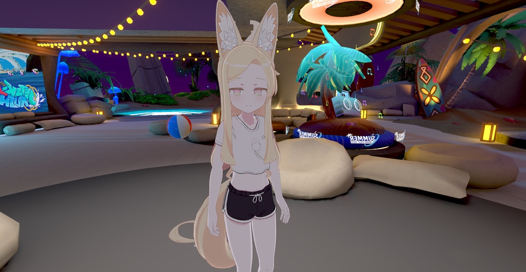 百合園セイア (ショーツ)/ Yurizono Seia (Shorts) 3D VRC