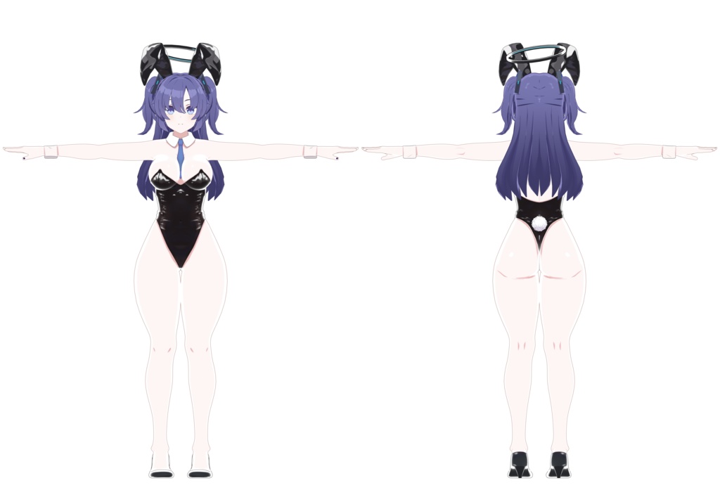 早瀬ユウカ (バニーガール Ver.) / Hayase Yuuka (BunnyGirl Ver.) 3D VRC