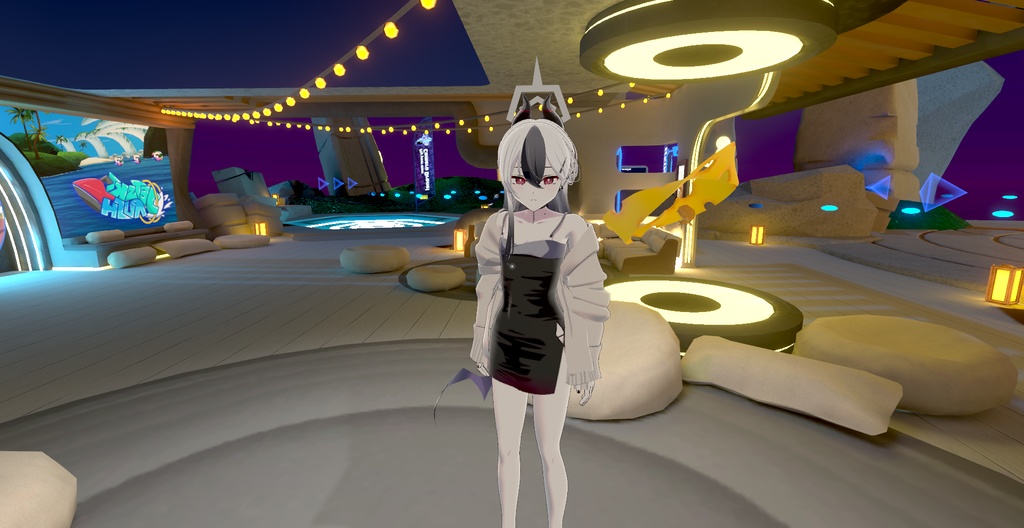 鬼方カヨコ (ドレスVer.)) / Onikata Kayoko (Dress ver.) 3D VRC