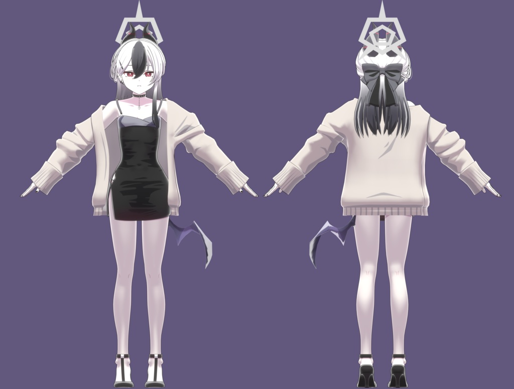 鬼方カヨコ (ドレスVer.)) / Onikata Kayoko (Dress ver.) 3D VRC