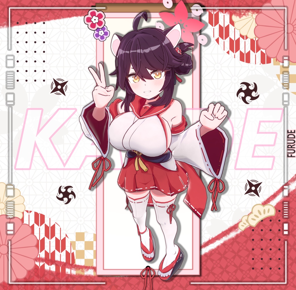 勇美カエデ | Isami Kaede 3D VRC