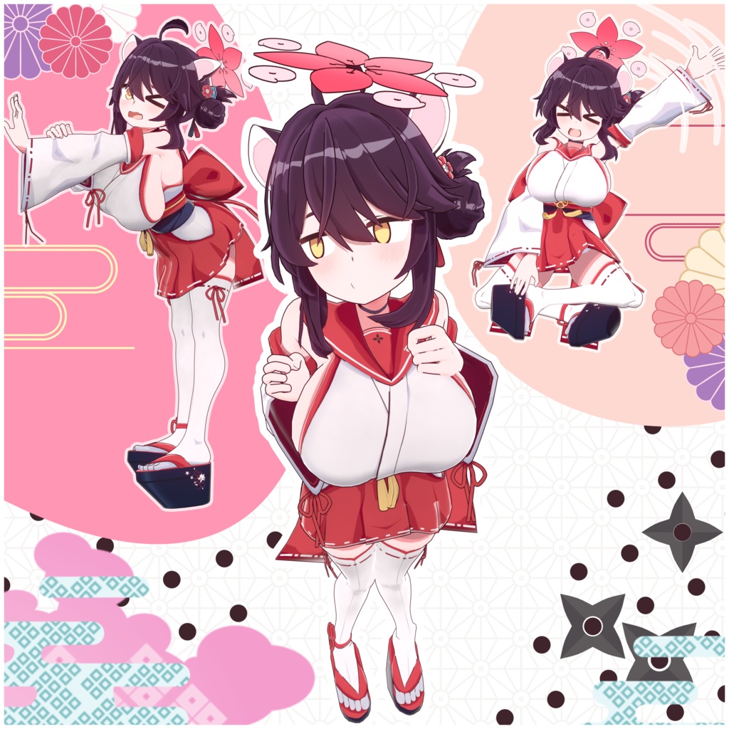 勇美カエデ | Isami Kaede 3D VRC