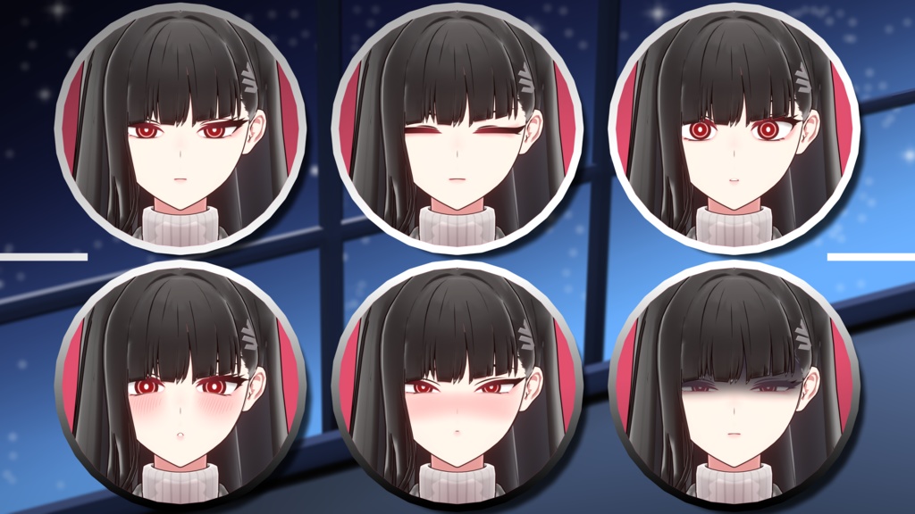 調月リオ | Tsukatsuki Rio 3D VRC