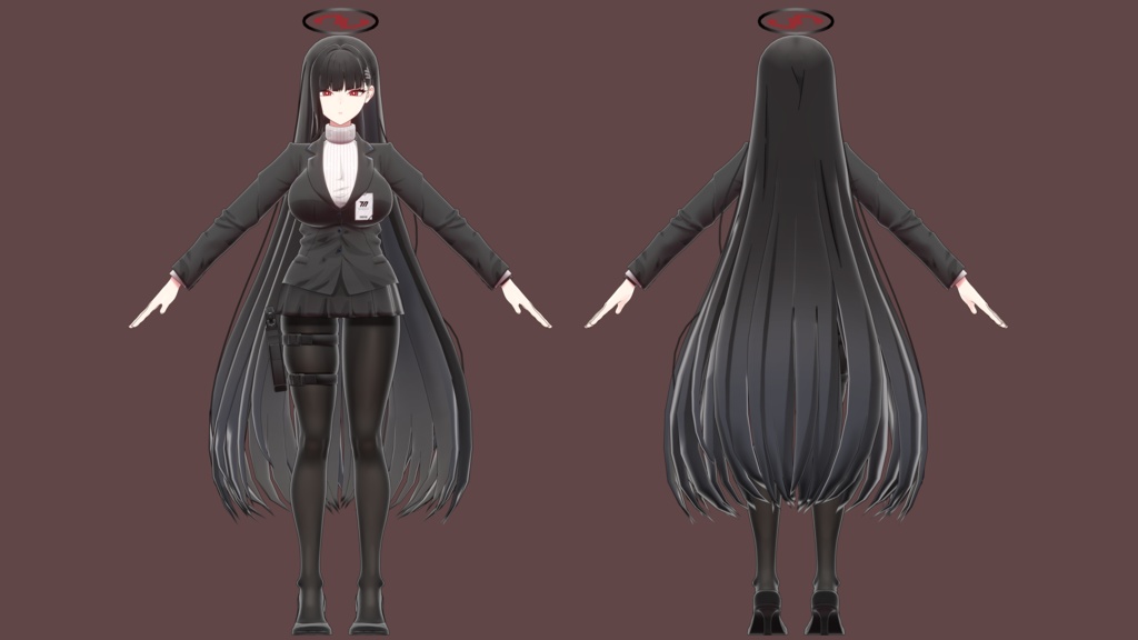 調月リオ | Tsukatsuki Rio 3D VRC