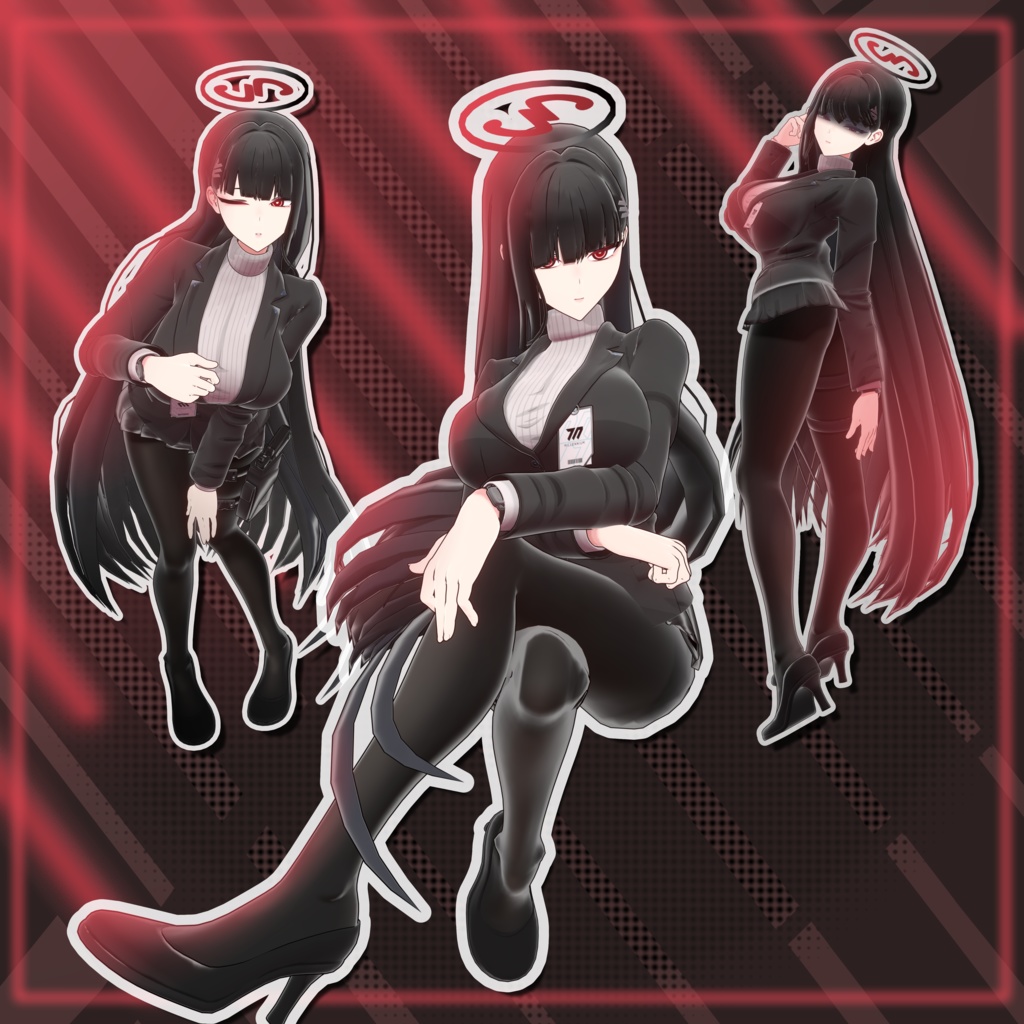 調月リオ | Tsukatsuki Rio 3D VRC