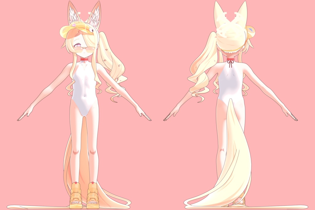 百合園セイア (水着 Ver.) | Yurizono Seia (Swimsuit ver.) 3D VRC