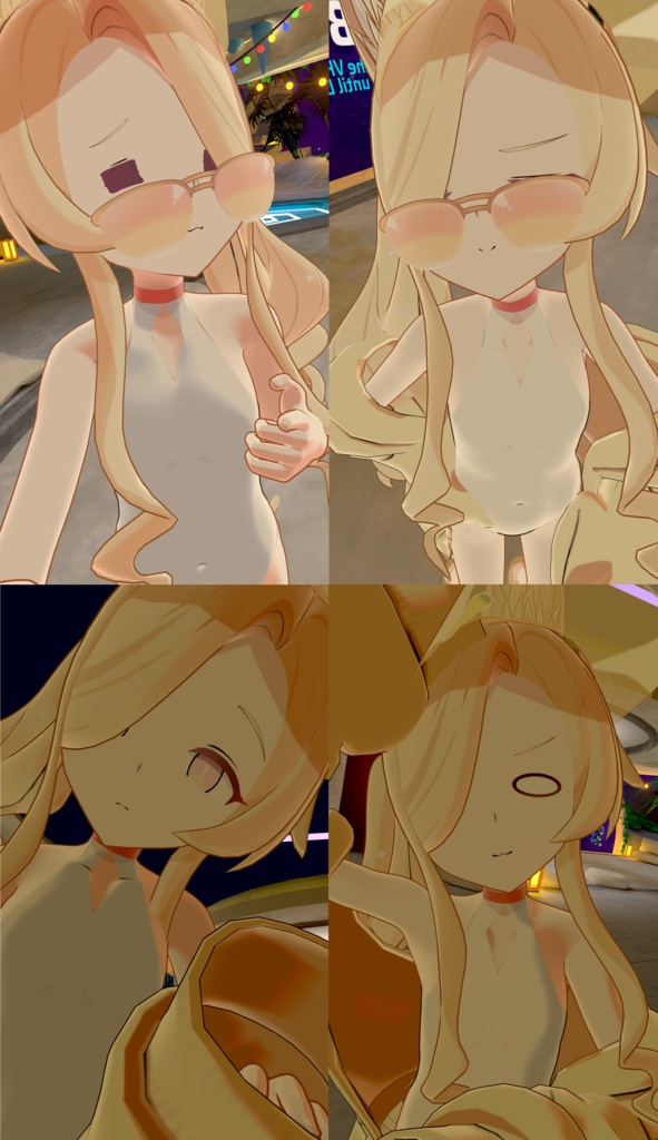 百合園セイア (水着 Ver.) | Yurizono Seia (Swimsuit ver.) 3D VRC