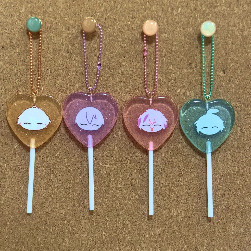 ろふまおペロペロキャンディキーホルダー