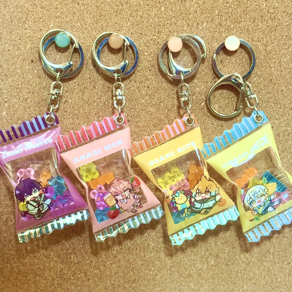 おりえんすジャンボシャカシャカキーホルダー