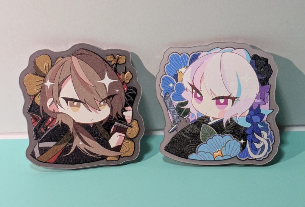 【非公式グッズ】双龍会アクリルバッチ