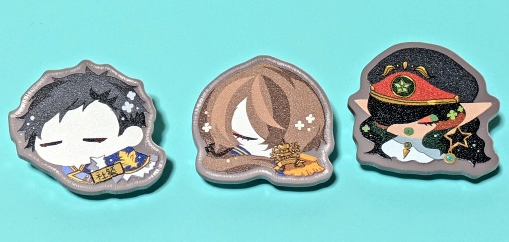 【非公式】雑キアクリルバッチ