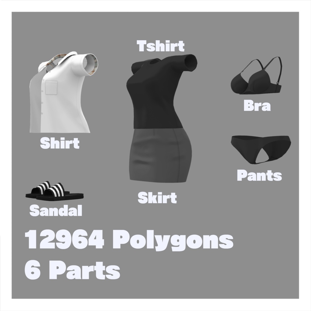 【桔梗用】Summer Uniform set For kikyo