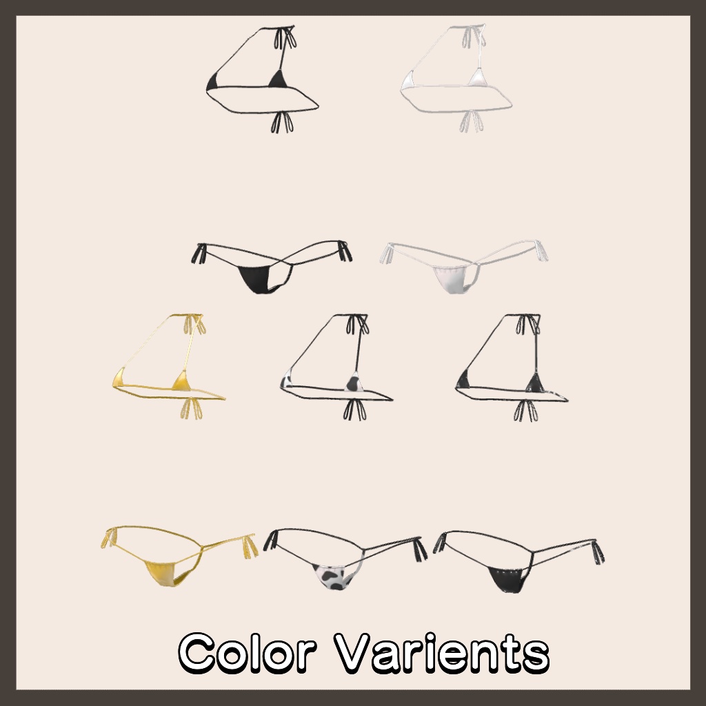 【しなの用】 マイクロビキニ / Microbikini For Shinano