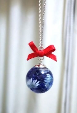 ハーバリウムネックレス