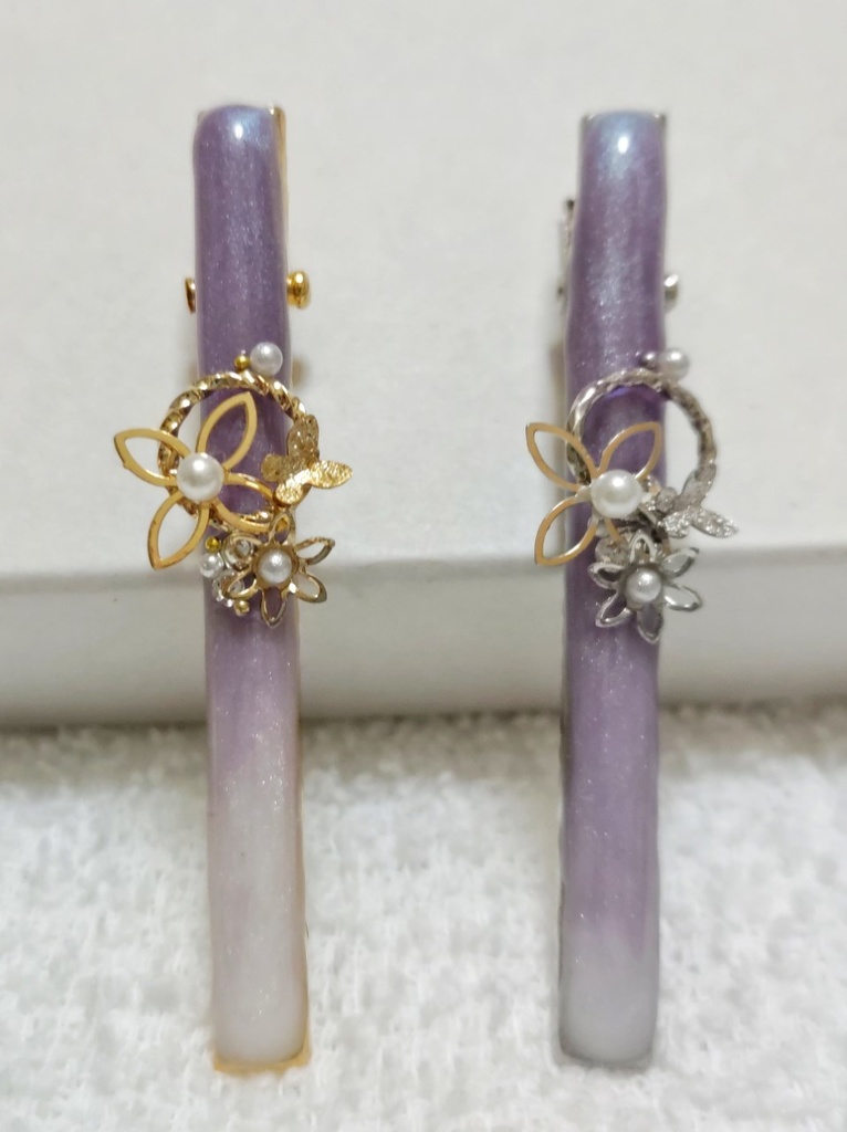 イメージカラーヘアクリップ