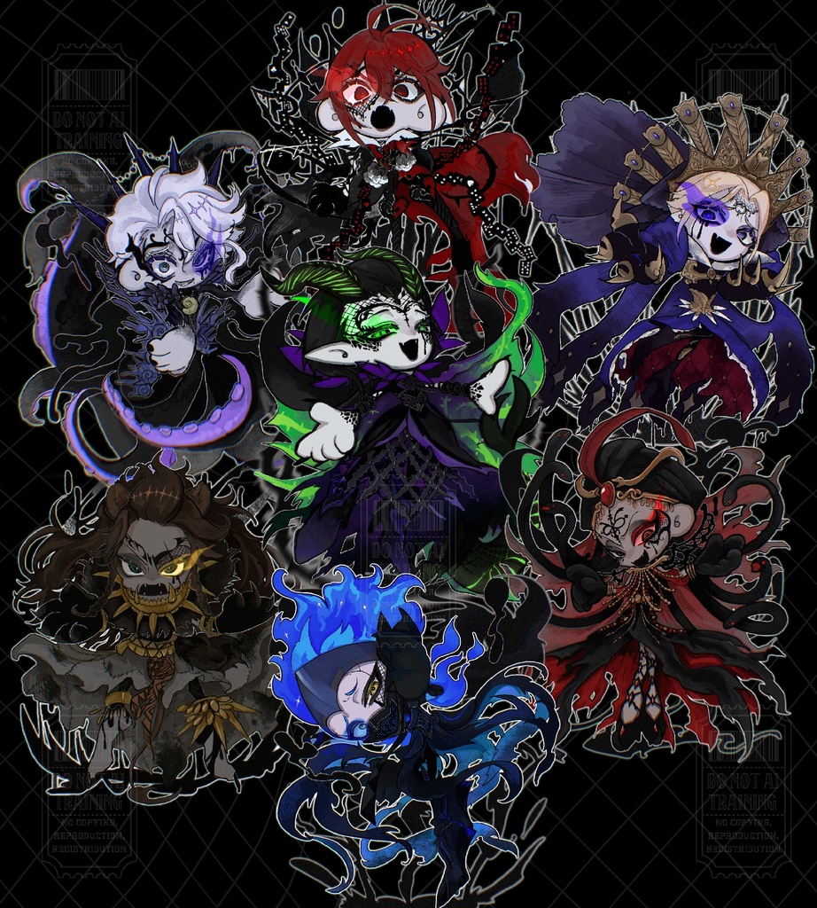 オバブロステッカー(全種セット)