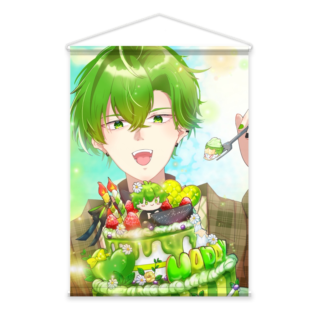 【2025】パセリ誕生日グッズ【タペストリー】