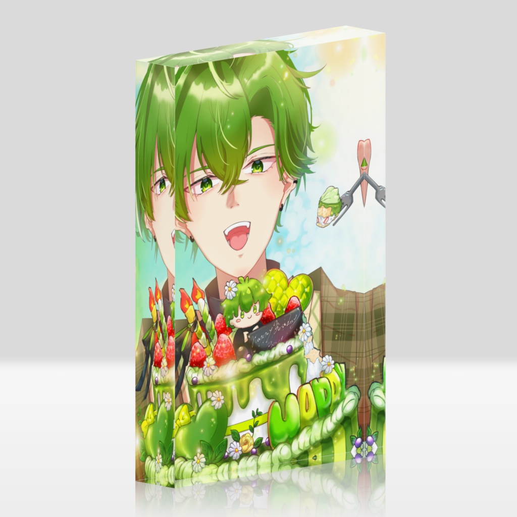 【2025】パセリ誕生日グッズ【アクリルブロック】