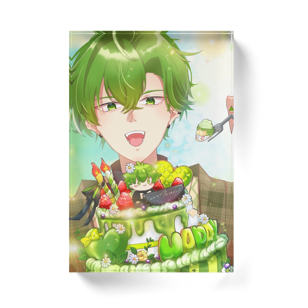 【2025】パセリ誕生日グッズ【アクリルブロック】